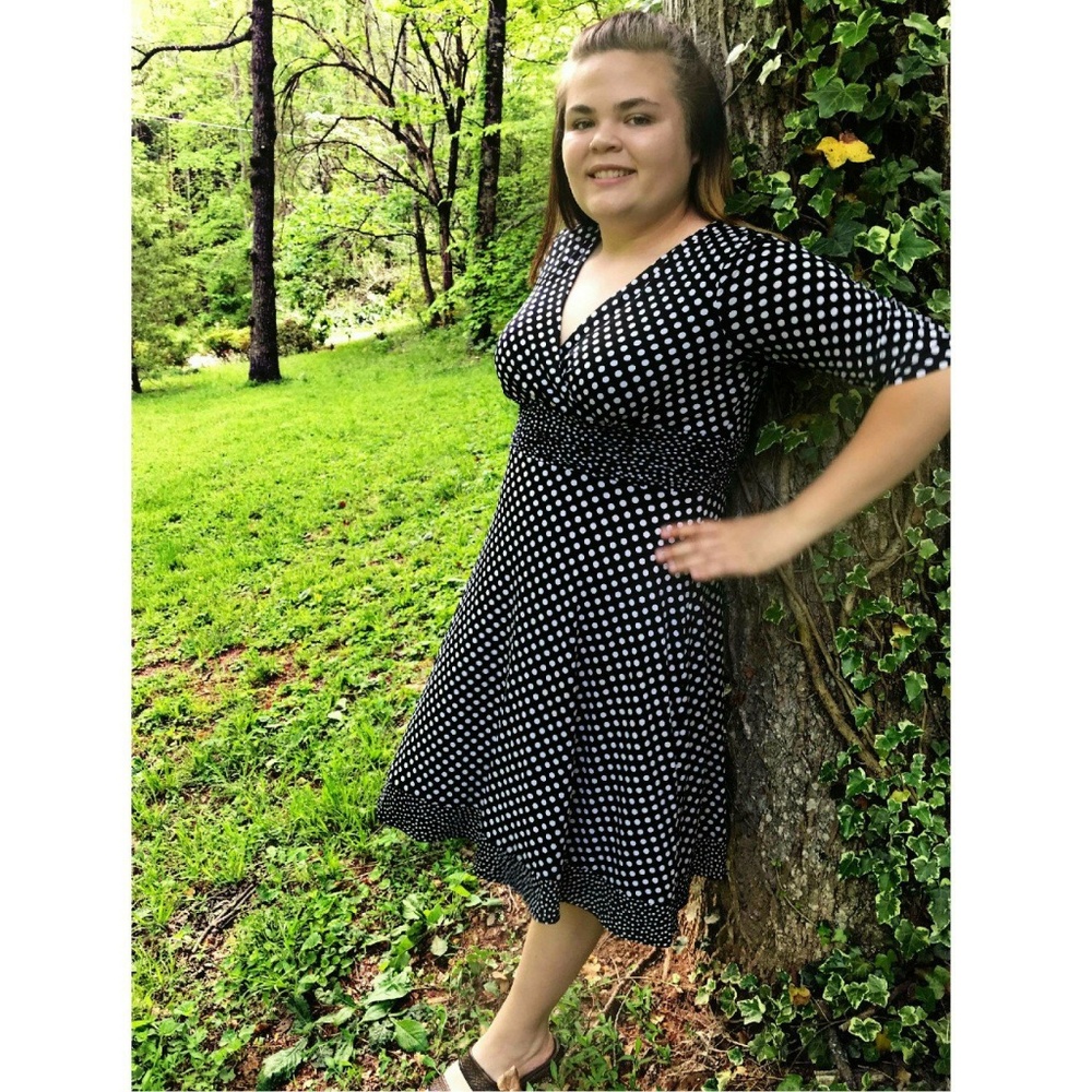 Retro Inspired Swing Dress. 🌷